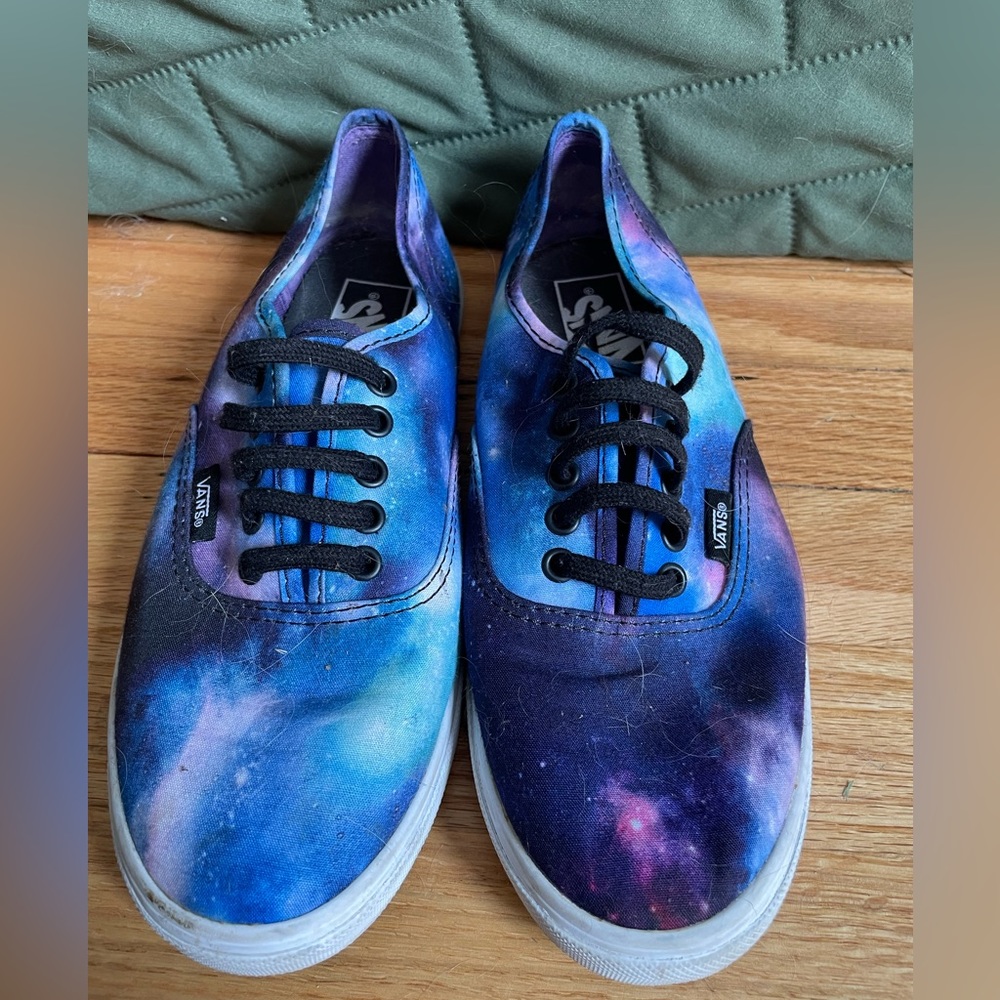 Vans Low Pro Cosmic Galaxy Tennis Shoes